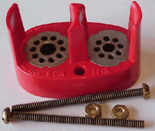 Tube Pin Straightener (Dual, 7 and 9 pin) | KCA NOS Tubes