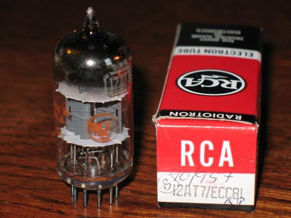 NOS RCA 12AT7 Gray Plate KCA NOS Tubes Amplifier Repair