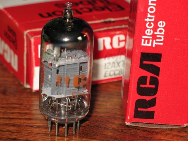 NOS RCA 12AX7A | KCA NOS Tubes & Amplifier Repair