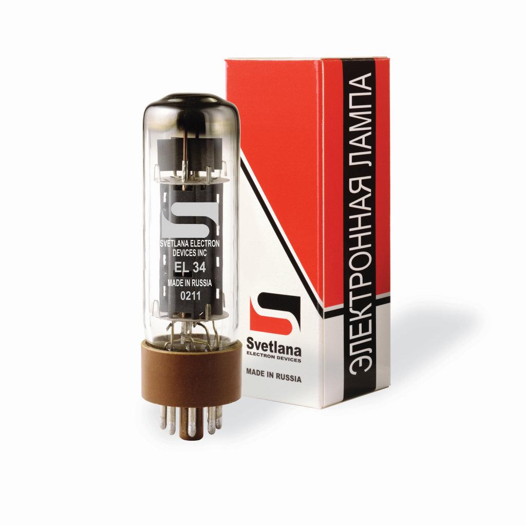 Svetlana EL34 Matched Pair KCA NOS Tubes Amplifier Repair