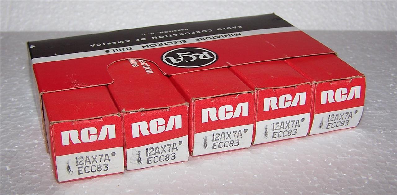 NOS Toshiba 12AX7/ECC83 | KCA NOS Tubes & Amplifier Repair